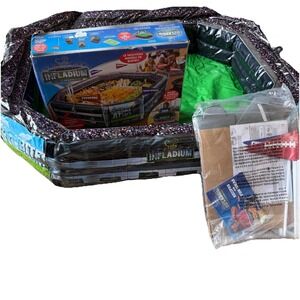 Sunny Anderson Infladium Inflatable Snack Stadium Football Party Bowl Open Box